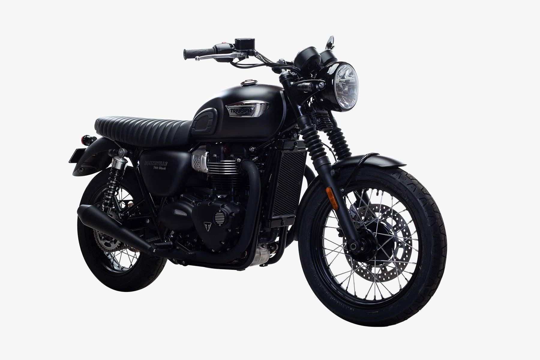 Bonneville Liquid Cooled T100 Custom: Black - British Customs