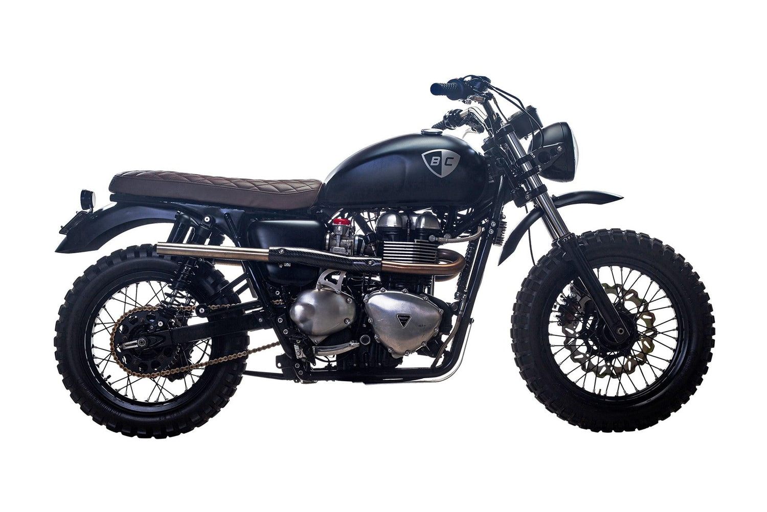 Thruxton EFI Custom: Desert Sled - British Customs