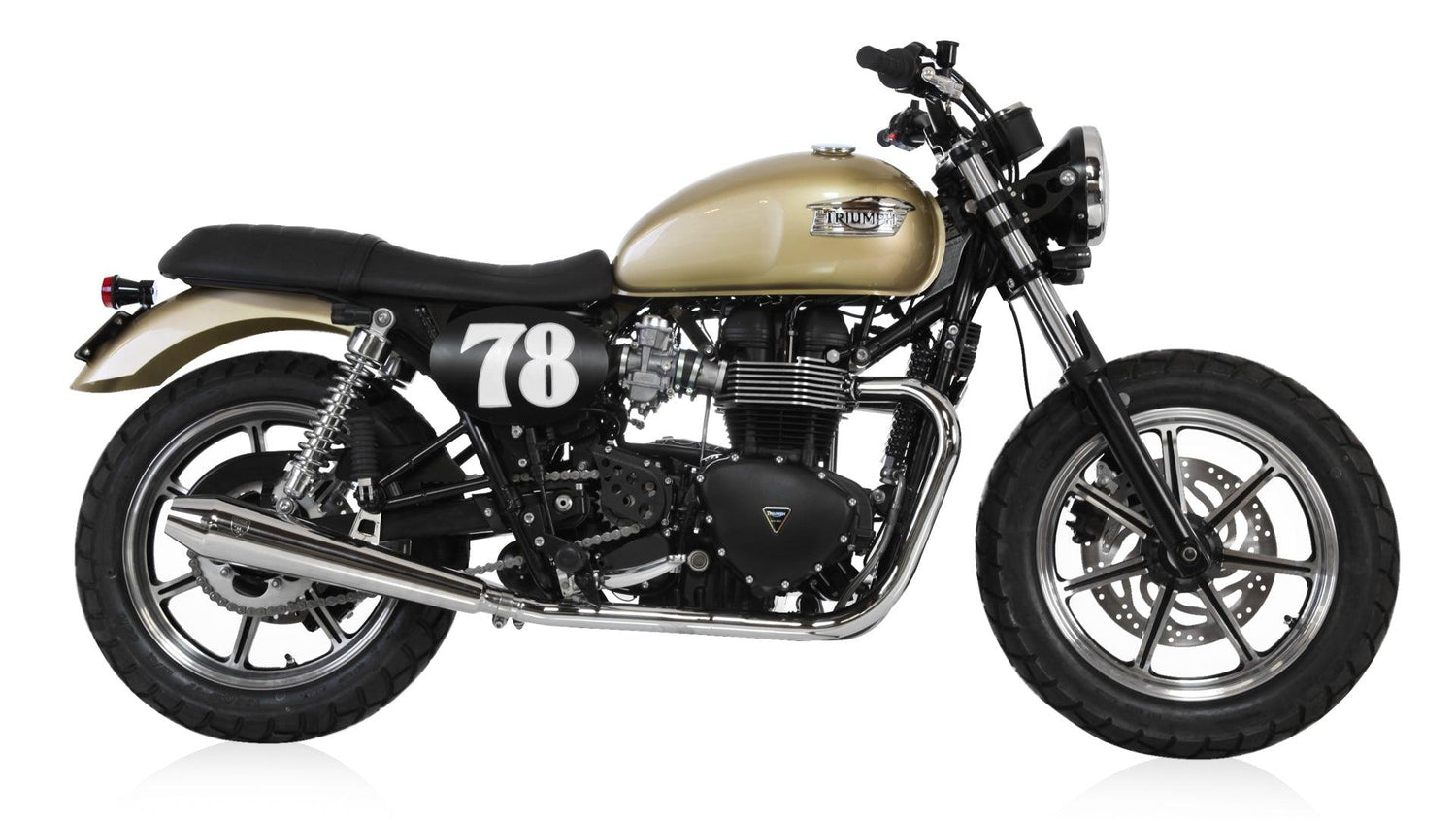 Bonneville MAG/SE Custom: Goldie - British Customs