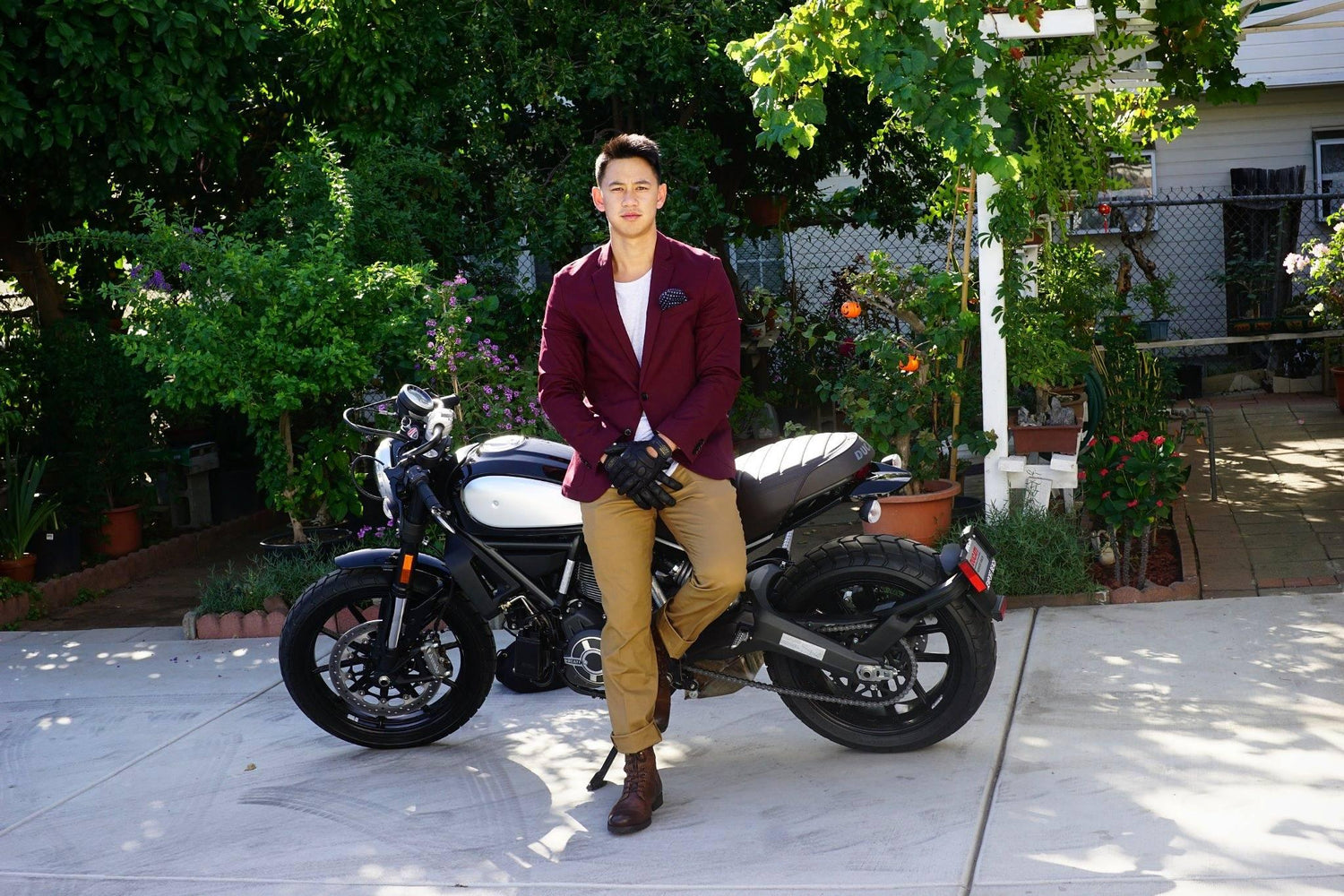 Kin Lam founder of Astroscrambler - British Customs