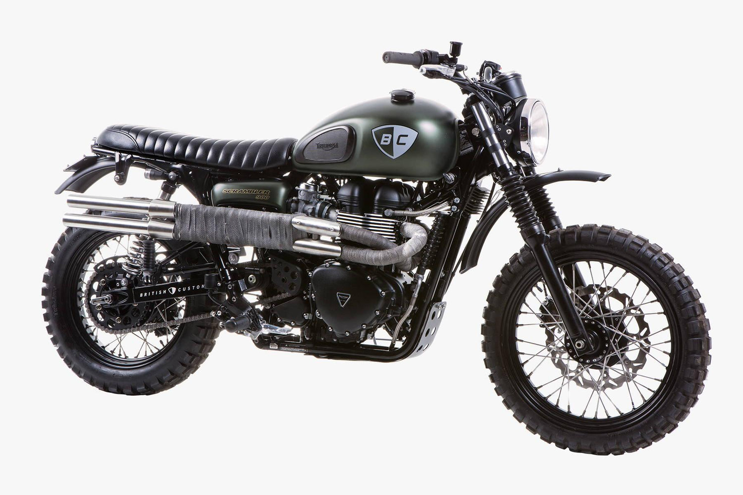 Scrambler EFI Custom: Dirt Bike Version 1 - British Customs