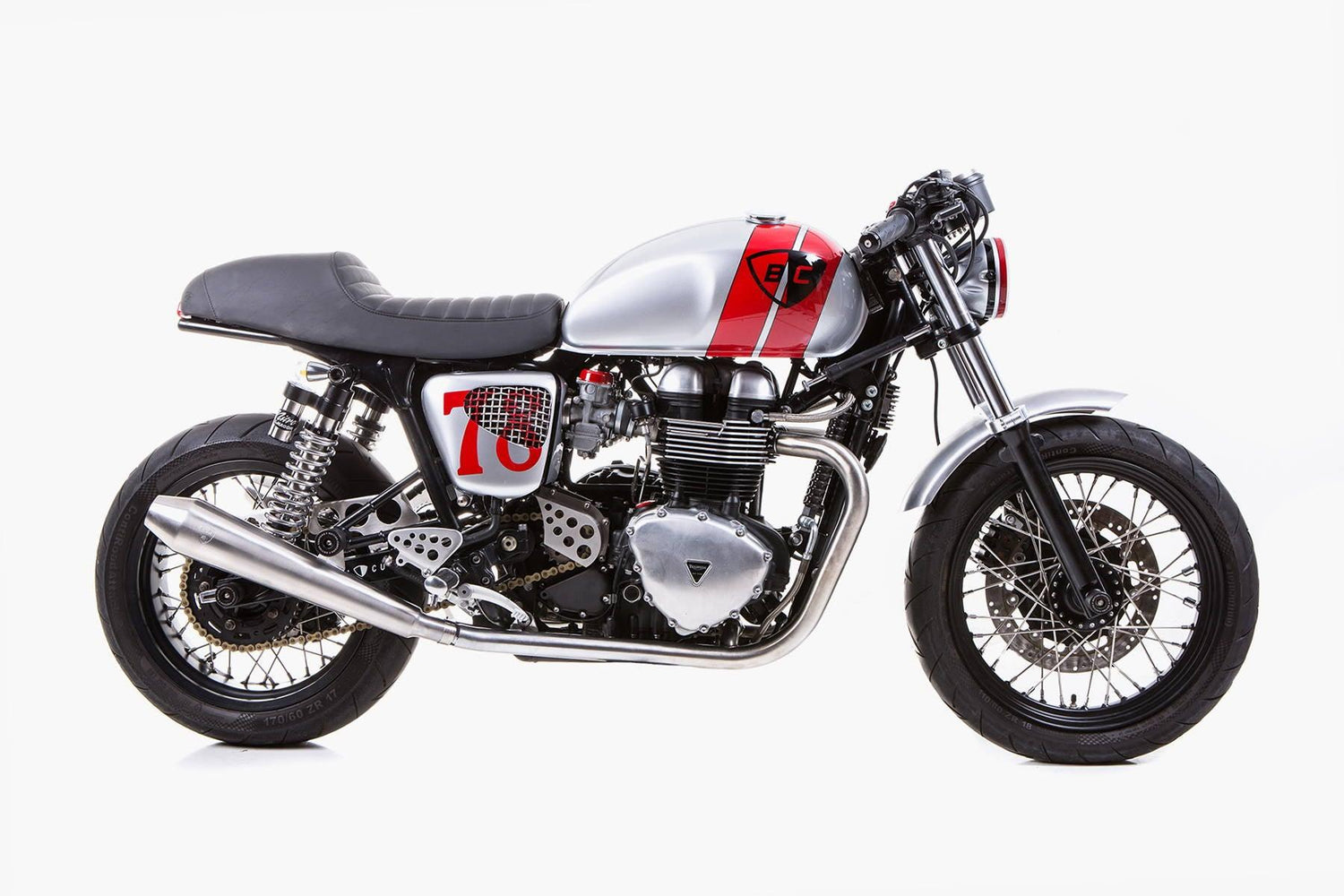Thruxton EFI Custom: Cafe Racer Deux - British Customs