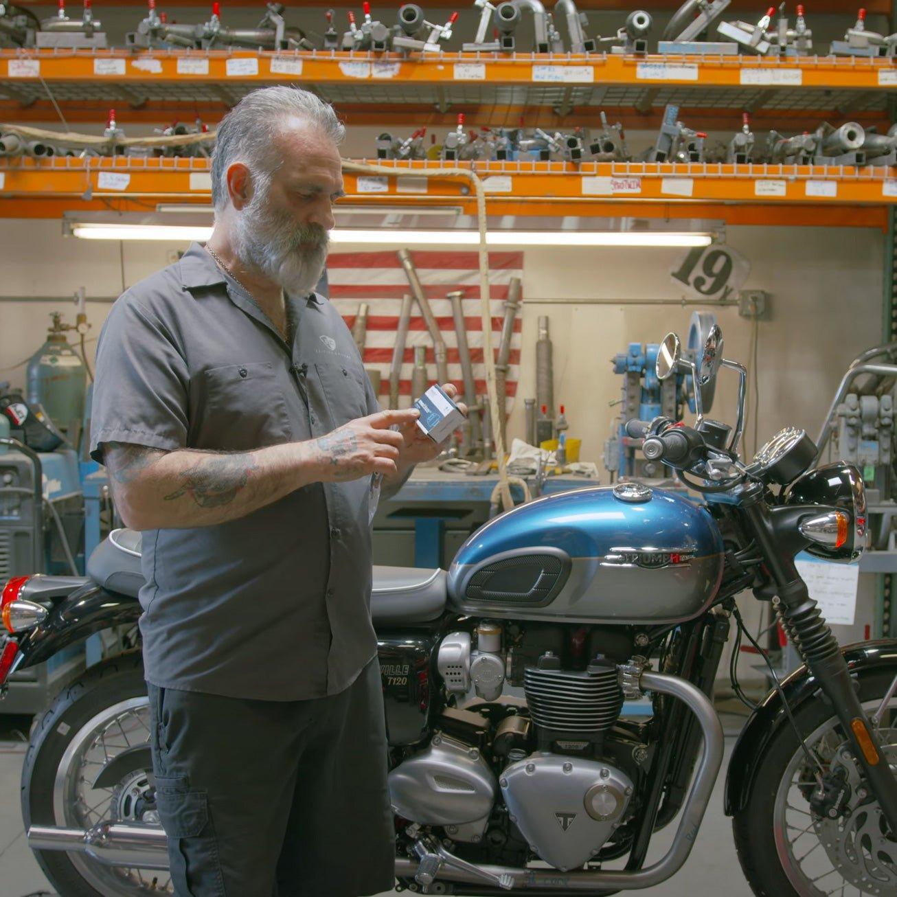 Universal Harness with Motogadget mo.blaze Pin Turn Signals - British Customs