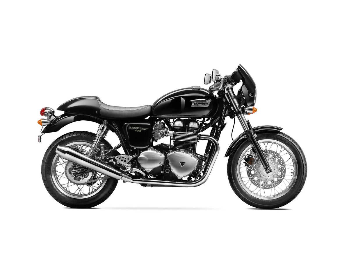 Front Mudguard Fender Protector For Triumph Bonneville T100 / Scrambler / Thruxton 900 (2001-2016) - Matte Black ABS