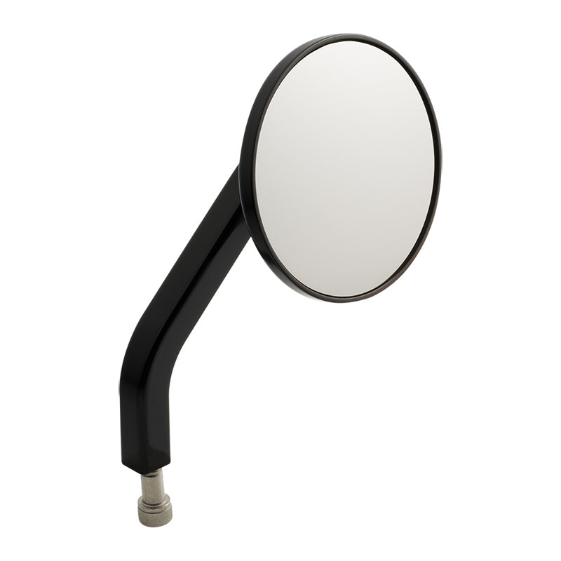 Joker Machine Right 3-1/4" Round Mirror No. 7 | Black