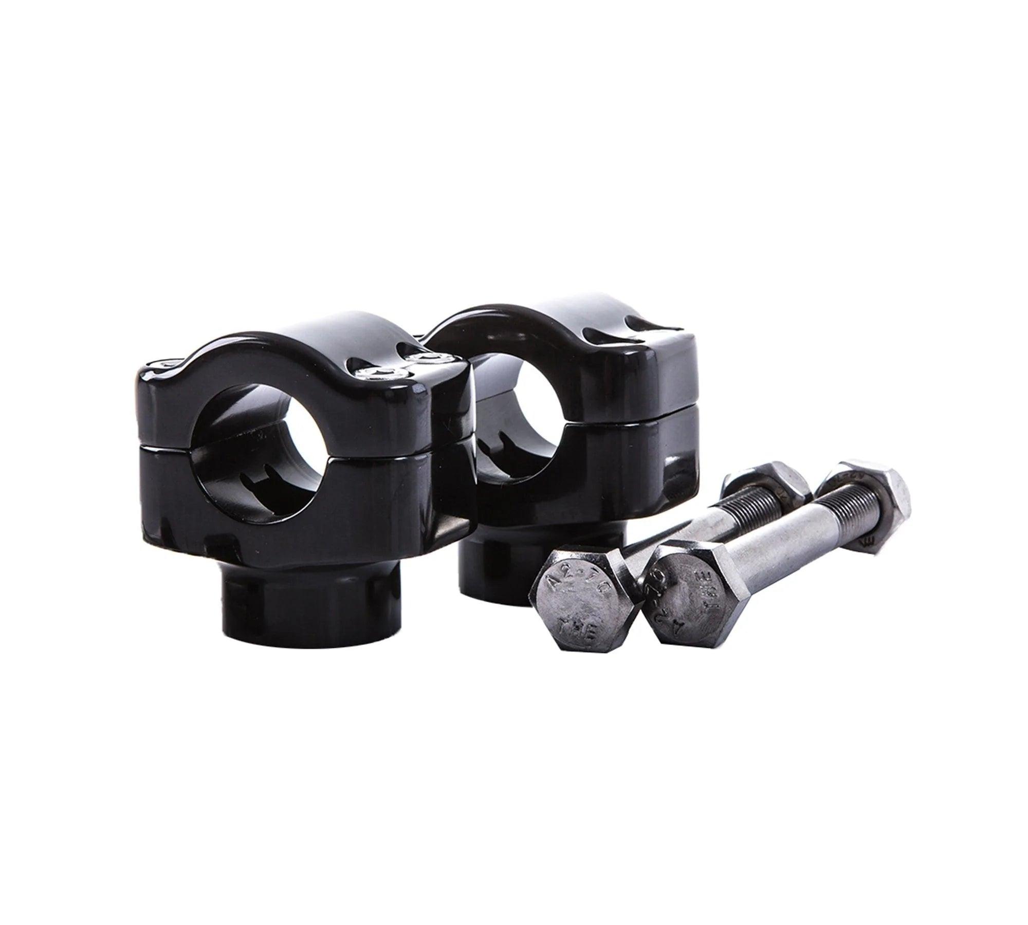 1-7/8 and 1-1/8 inch Four Bolt Handlebar Clamps for Triumph Motorcycles