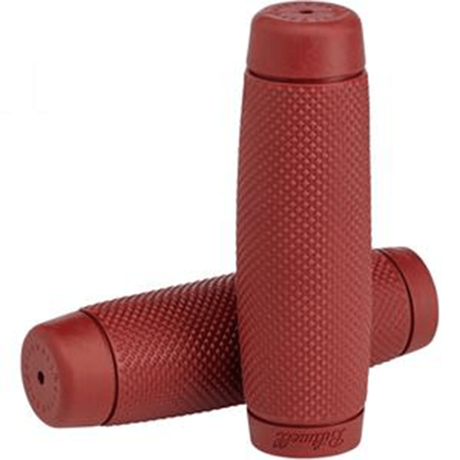 Biltwell Recoil TPV Grips for Ducati Scrambler Oxblood