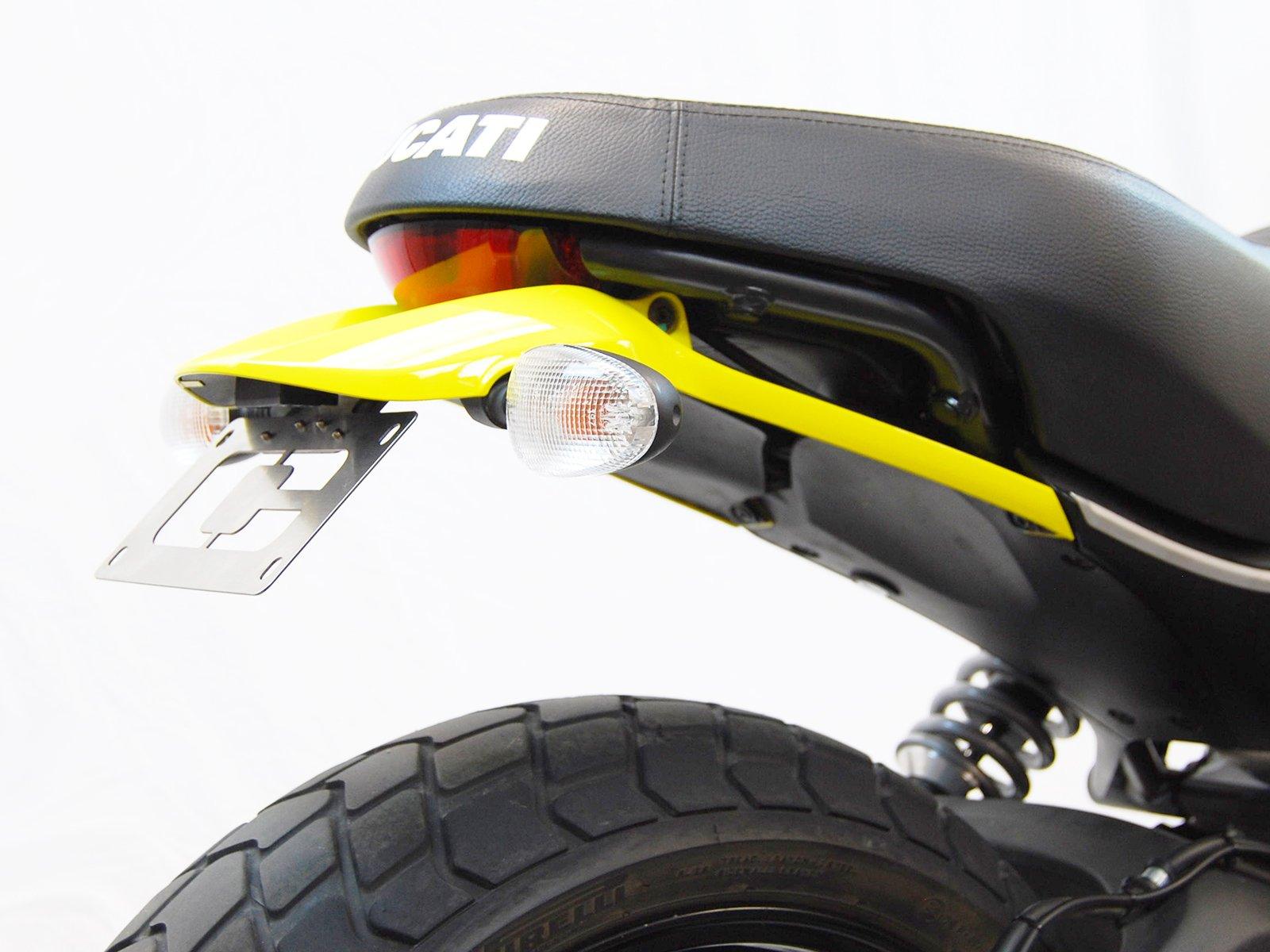 Competition Werkes License Plate Relocation Kit for Ducati Scrambler