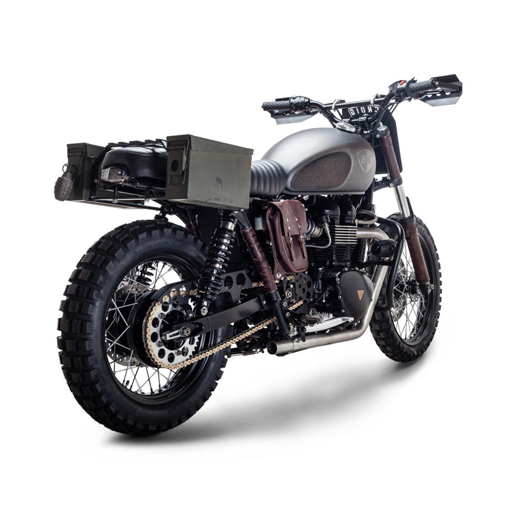 2-2 Drag Pipe Exhaust on Triumph Motorcycles