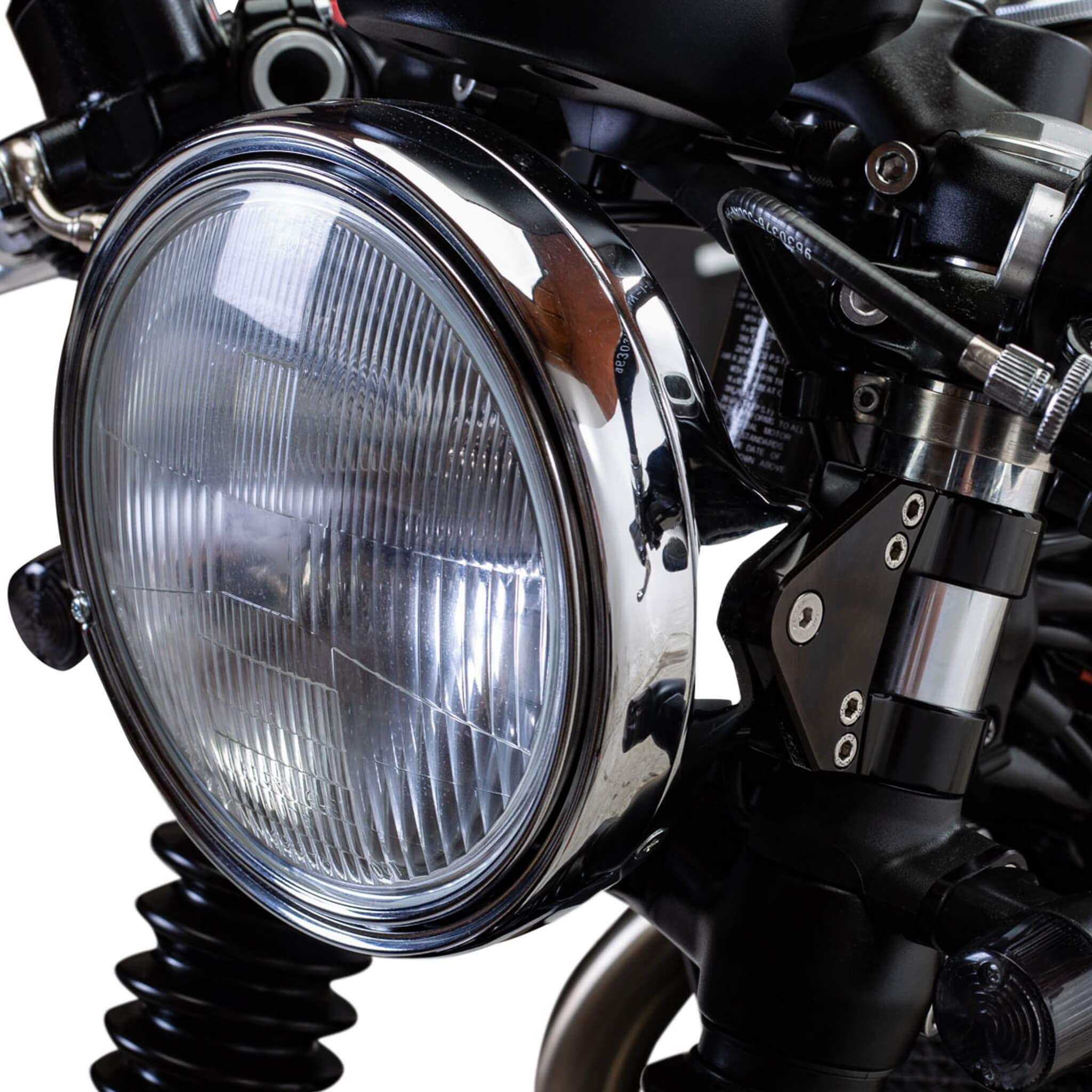 Best 7 Inch Low Profile  Headlight Kit for Triumph Bobber