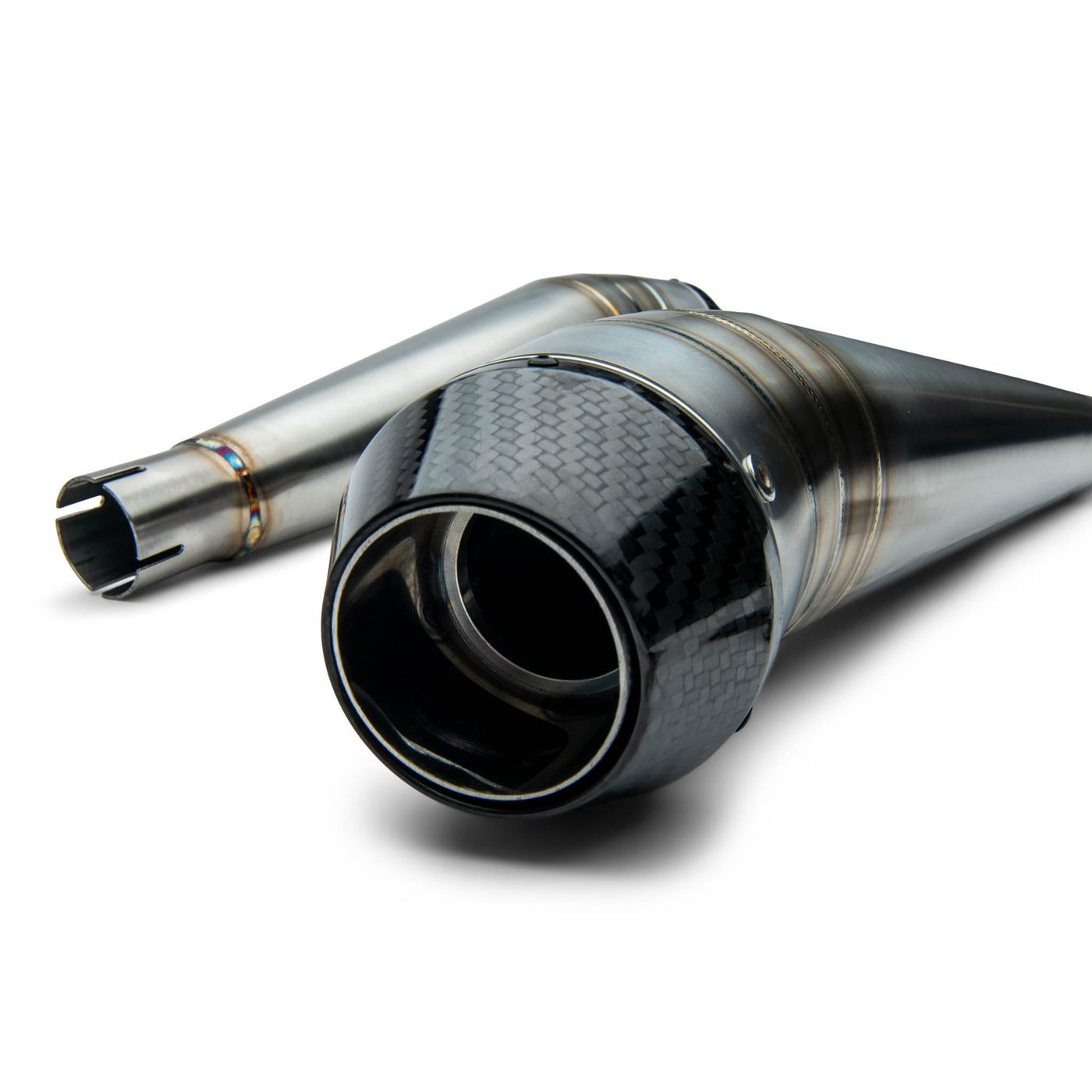 GP Carbon Slip On Exhaust for Triumph Bonneville T100 & T120