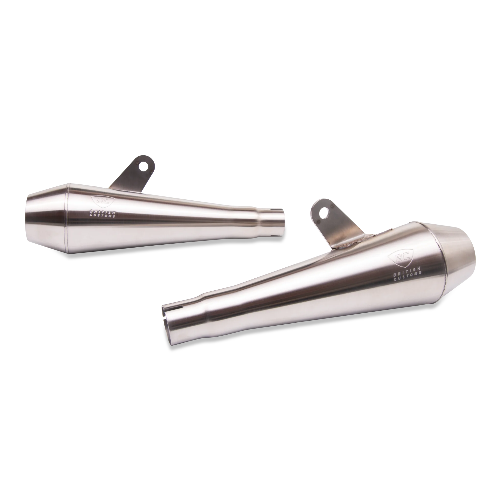 British Customs ip-On Exhaust Triumph Street Cup & Street Twin (2016–2022)