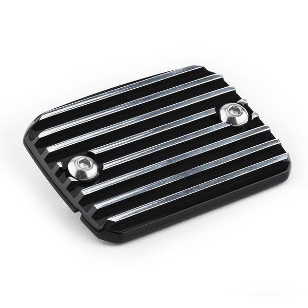Corsa Moto Finned Master Cylinder Cover for Ducati Scrambler Polished Fin