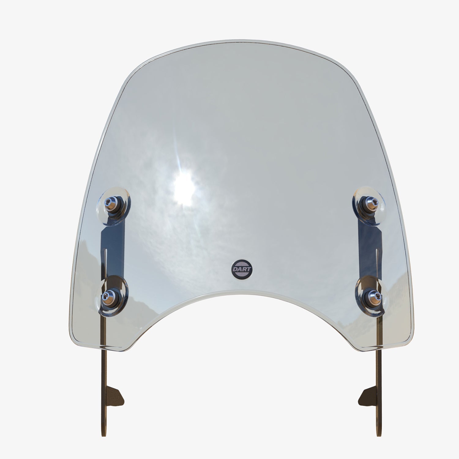 Dart Classic S3 Flyscreen for Royal Enfield Interceptor 650 | Light Tint