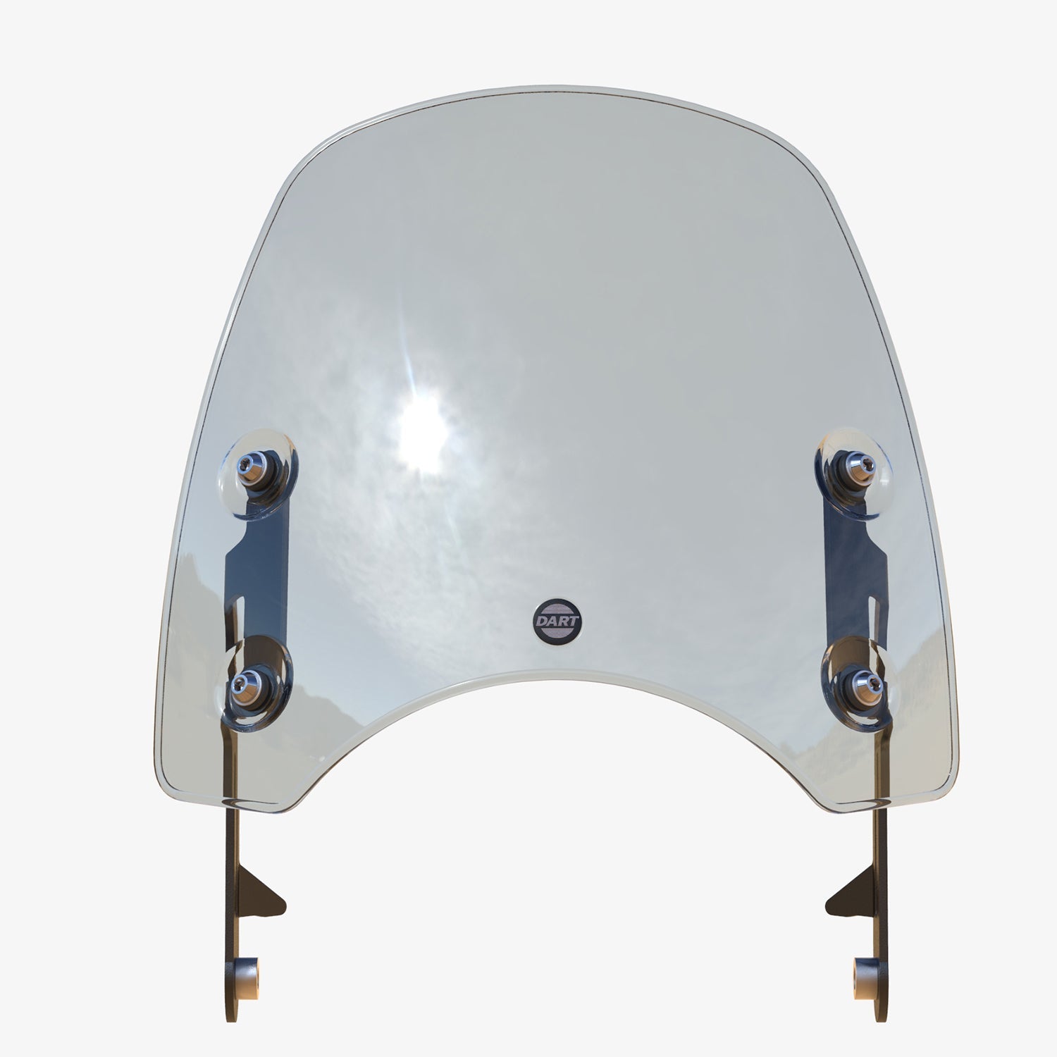 Dart Classic S3 Flyscreen for Royal Enfield Meteor 350 | Light Tint