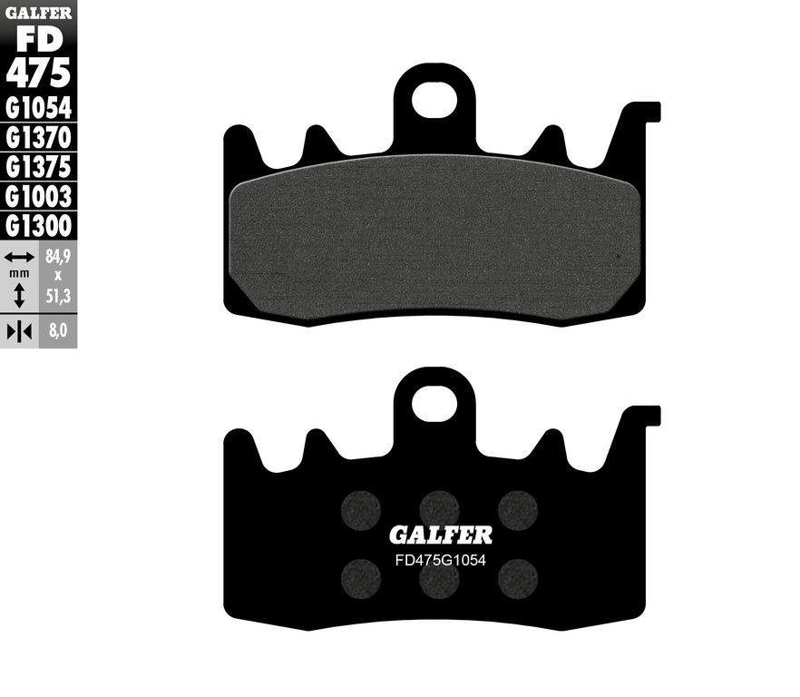 Galfer Front Brake Pads (Semi-Metallic) for Ducati Scrambler
