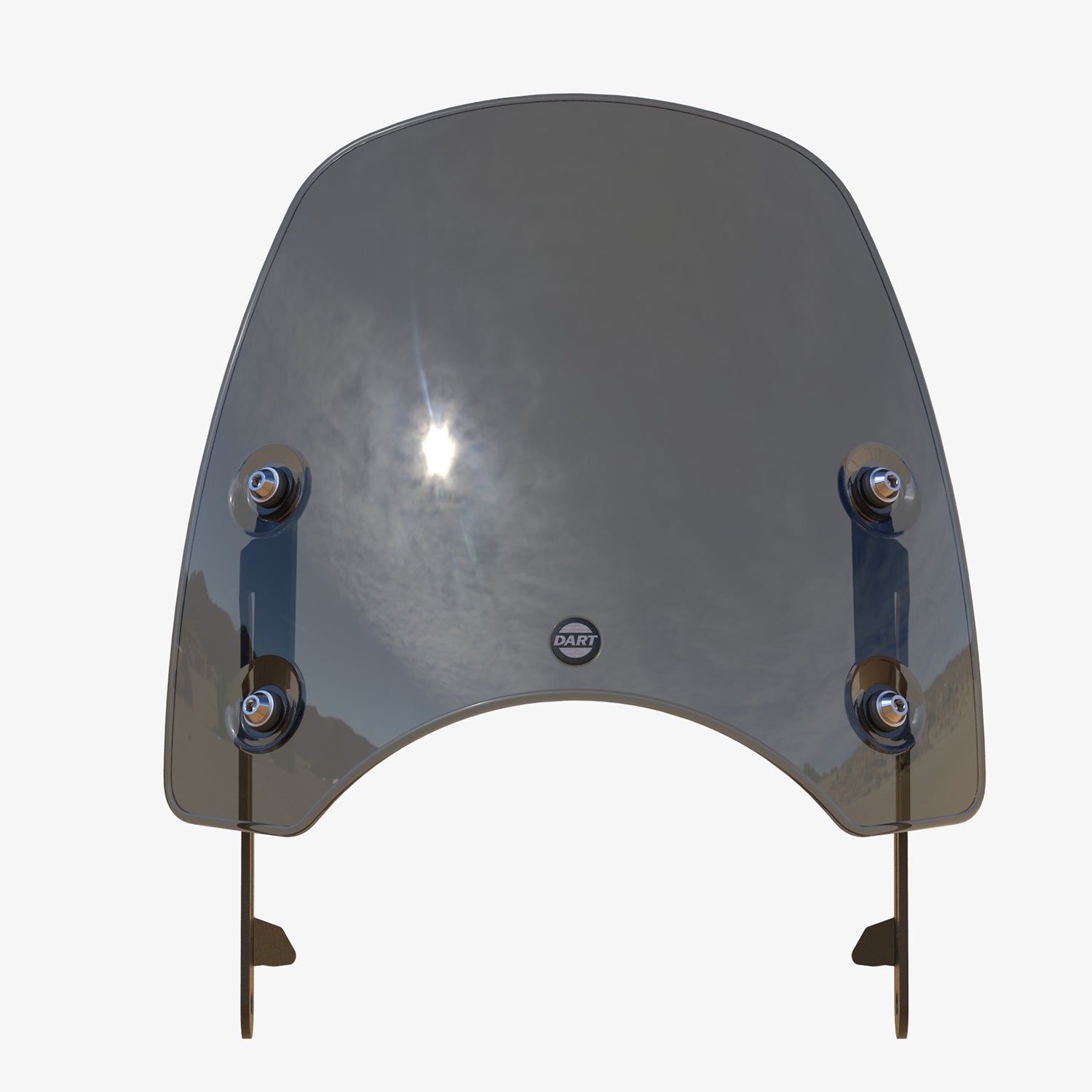 Dart Classic S3 Flyscreen for Royal Enfield Interceptor 650 | Dark Tint