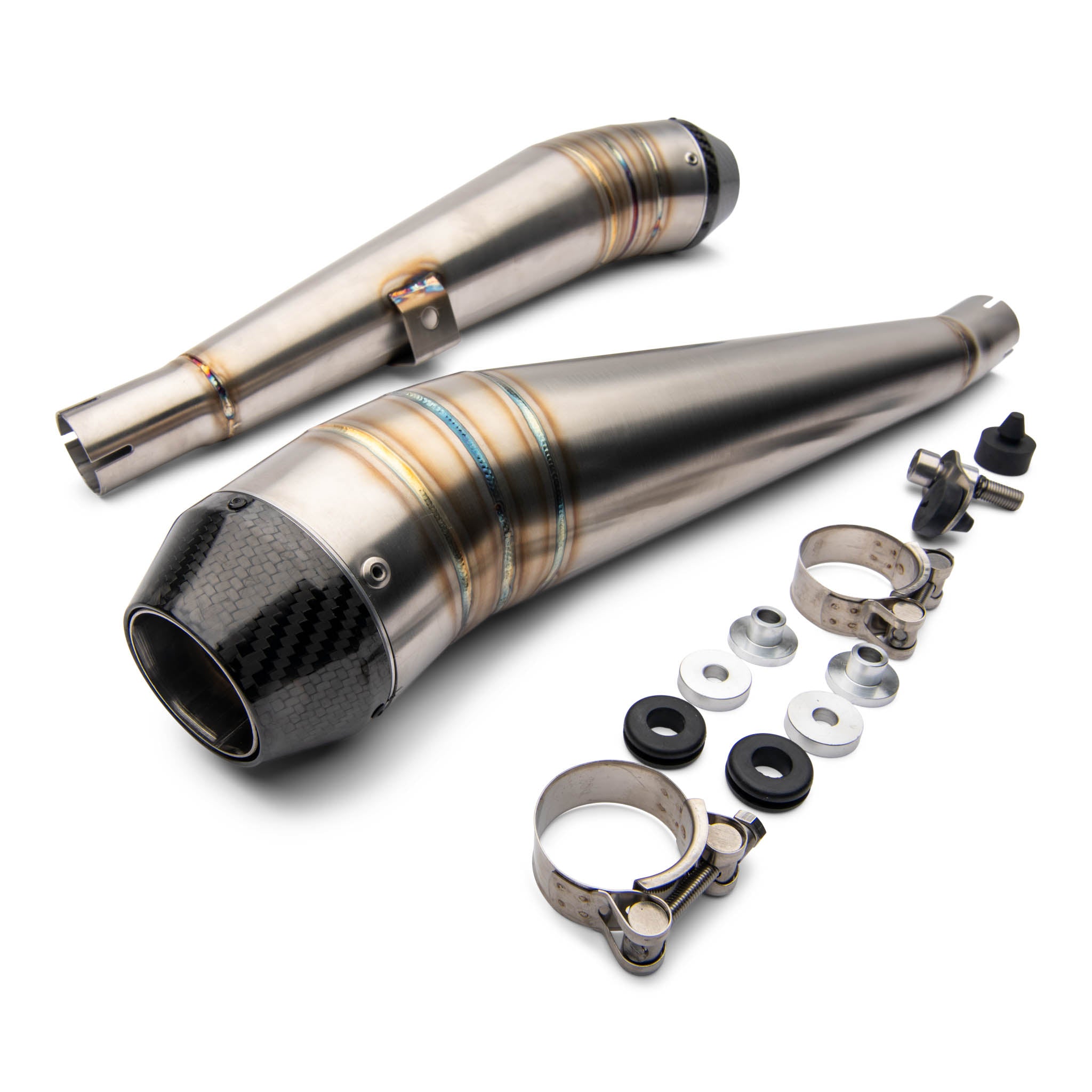 GP Carbon Slip On Exhaust for Triumph Bonneville SE