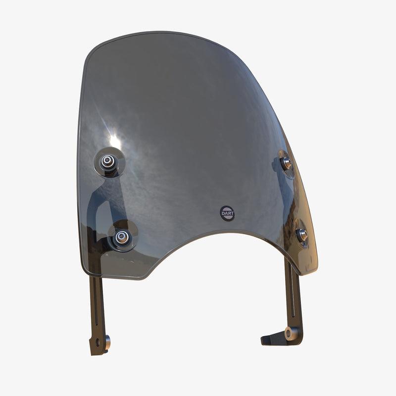 Dart Classic S3 Flyscreen for Triumph Street Scrambler to 2020 | Dark Tint