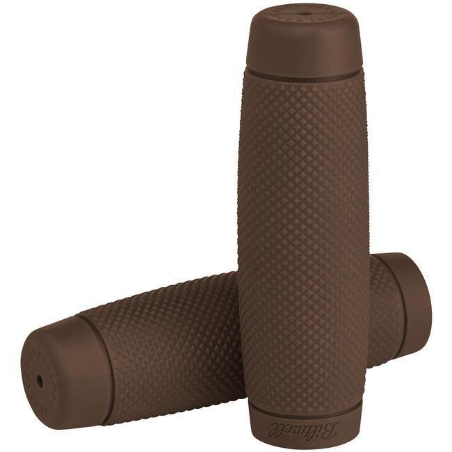 Biltwell Recoil TPV Grips for Ducati Scrambler Chocolate