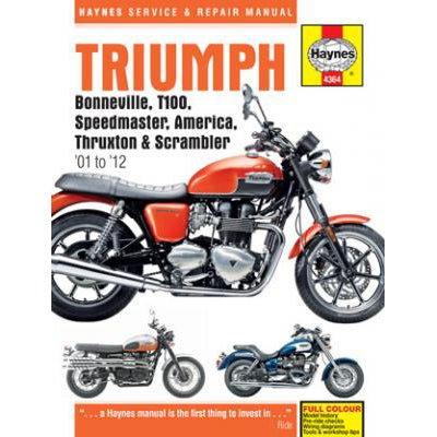 Haynes Triumph Bonneville Manual AC Triumph Modern Classics (Pre 2016)