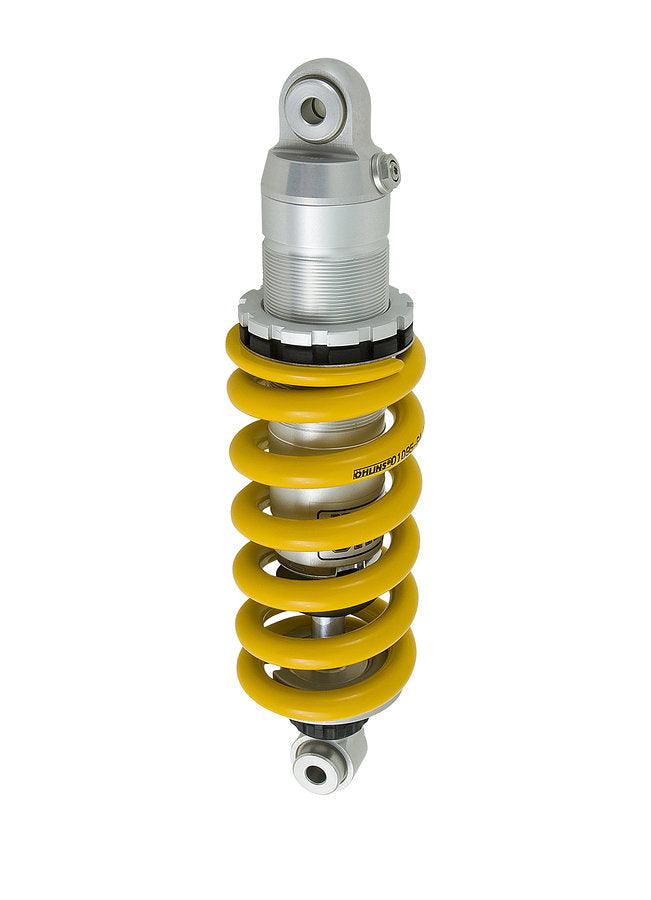 Ohlins STX 46 Street Rear Shock for Ducati Scrambler Silver Body Yellow Spring