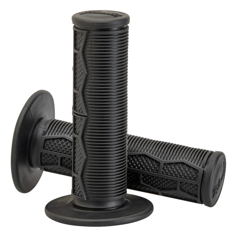 Moto Grip in Black – Medium compound Kraton rubber motorcycle handlebar grip
