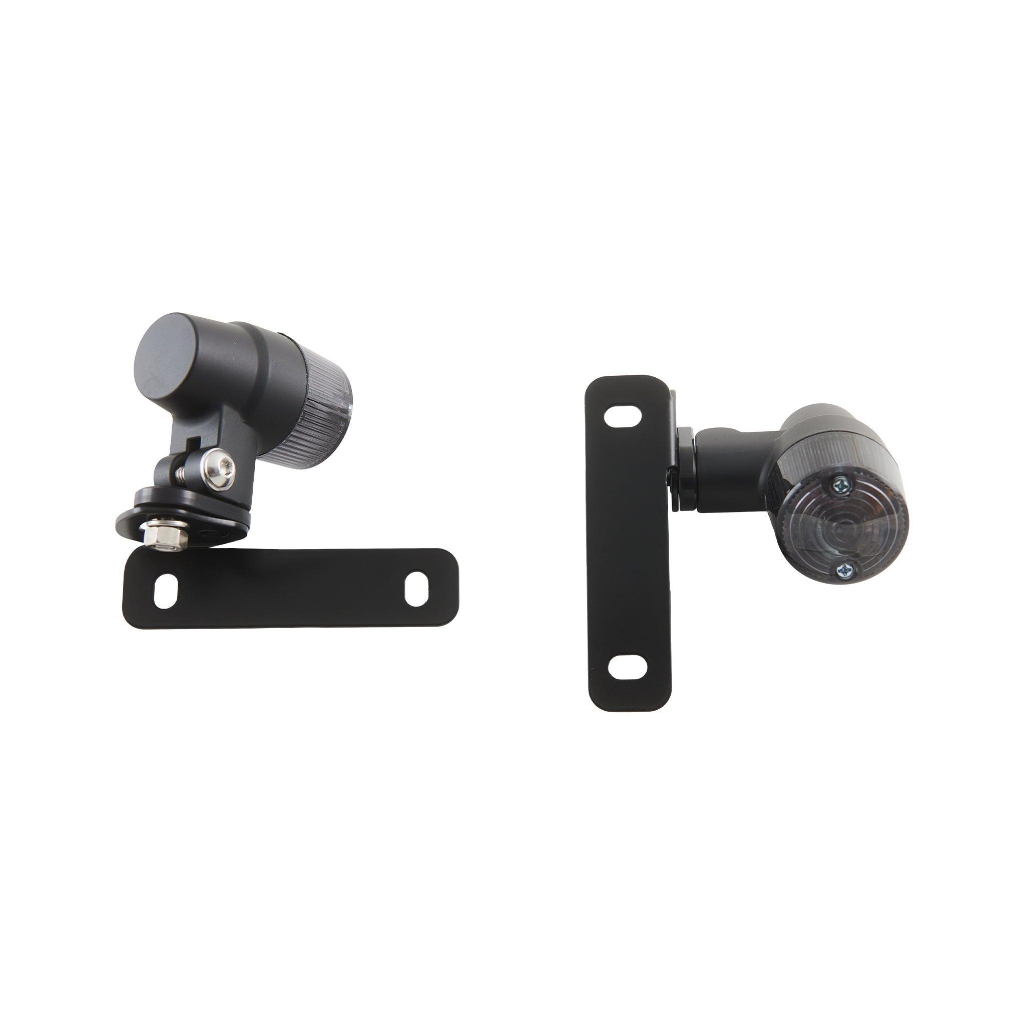 Plug & Play Retro Turn Signals | License Plate Mount