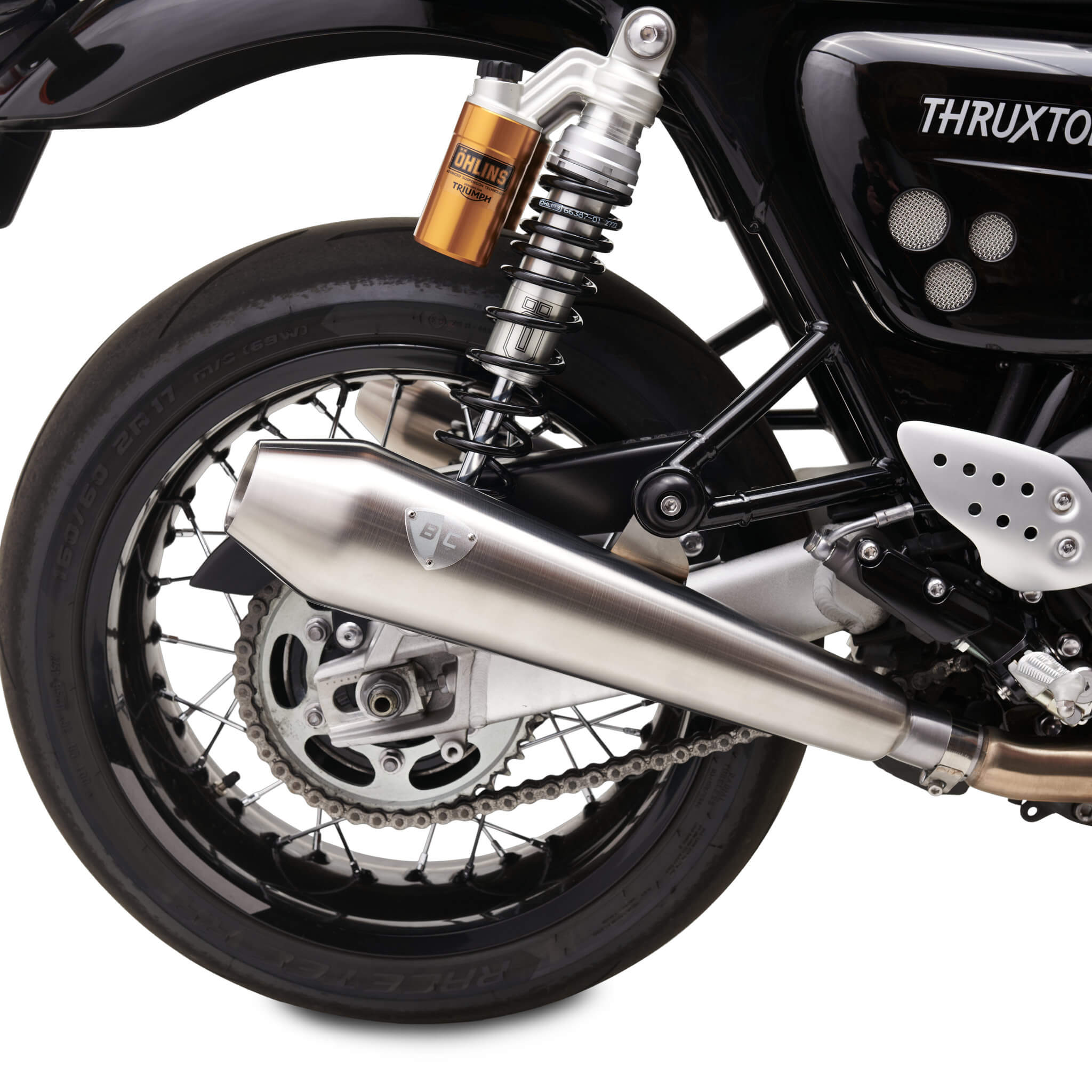 Predator Pro 2.0 for Triumph Thruxton R,RS & Speed Twin 1200 | Brushed