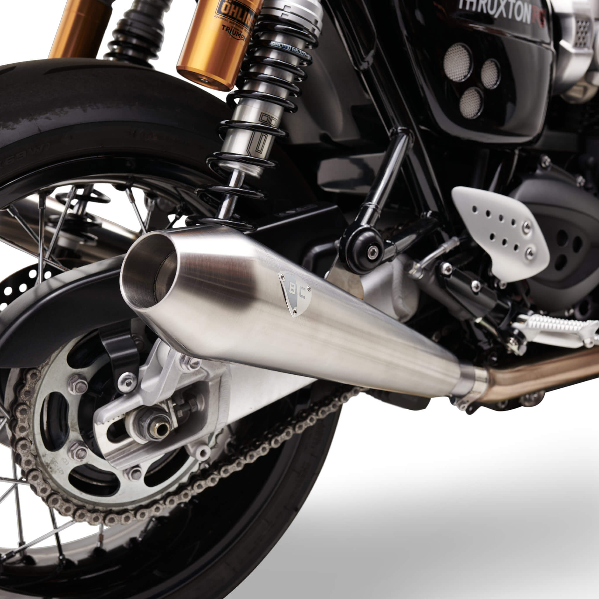 Predator Pro 2.0 for Triumph Thruxton R,RS & Speed Twin 1200 | Brushed