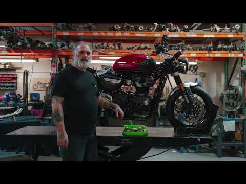 How to install 2-2 Drag Exhaust System on Triumph Speed Twin 1200