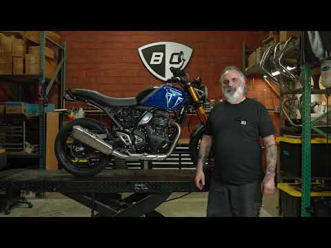 How to remove Stock Slip On Exhaust on Speed 400