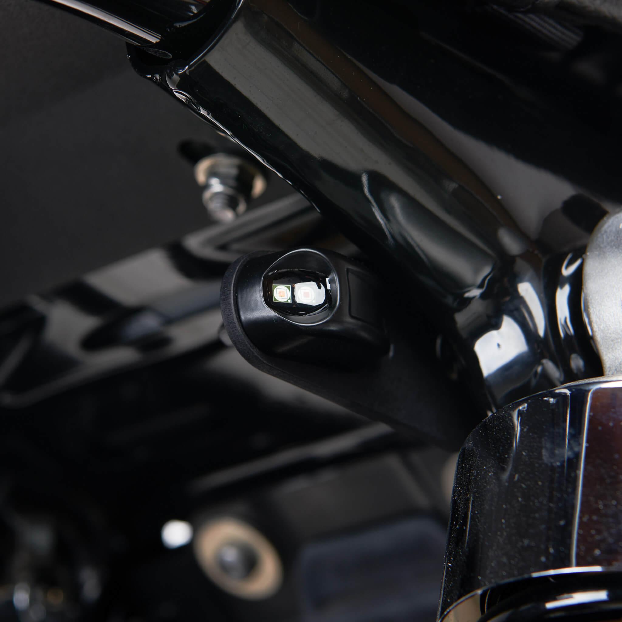 Shock Mount Turn Signal Adapters for Triumph Motorcycles - British Customs