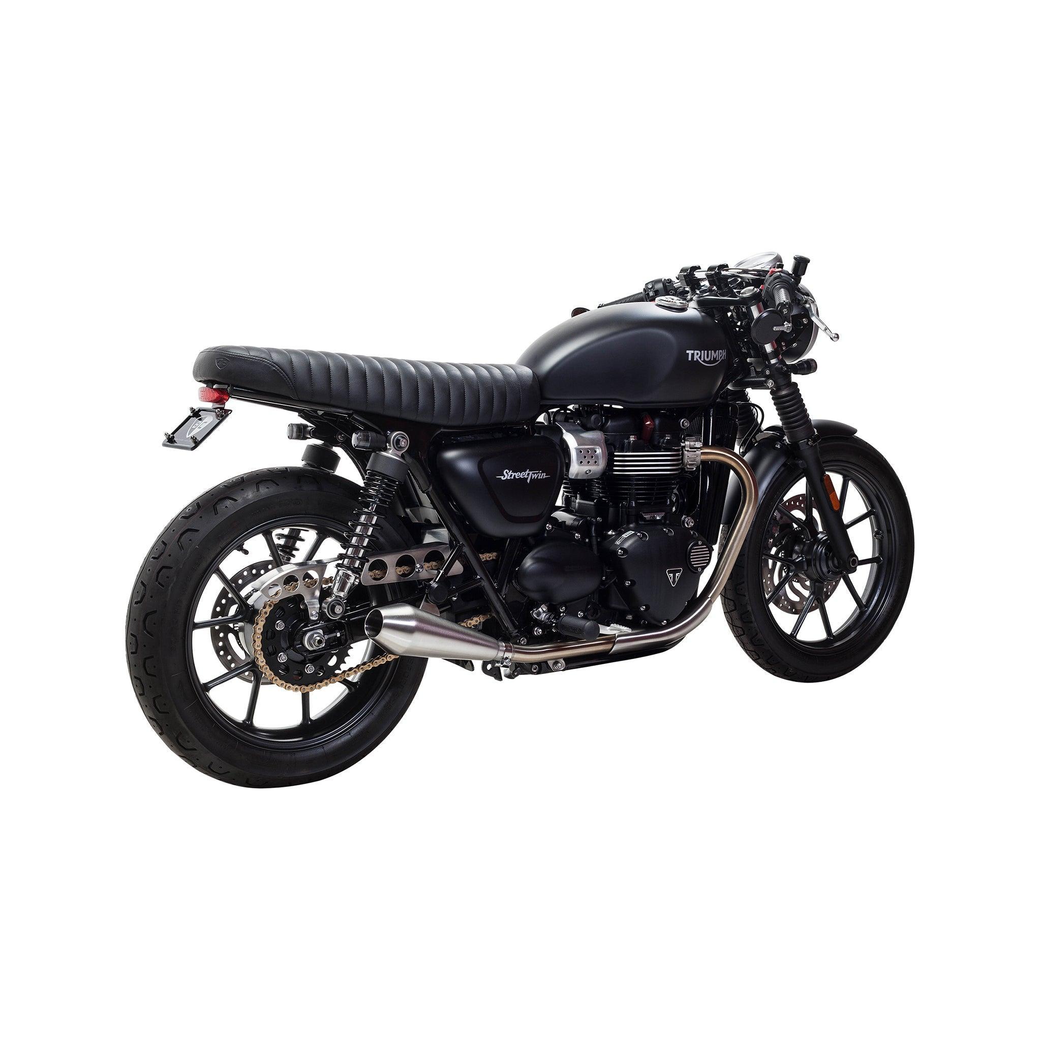 Shorty Predator Pro Slip On Exhaust for Triumph Street Cup / Street Twin (2016-2022)