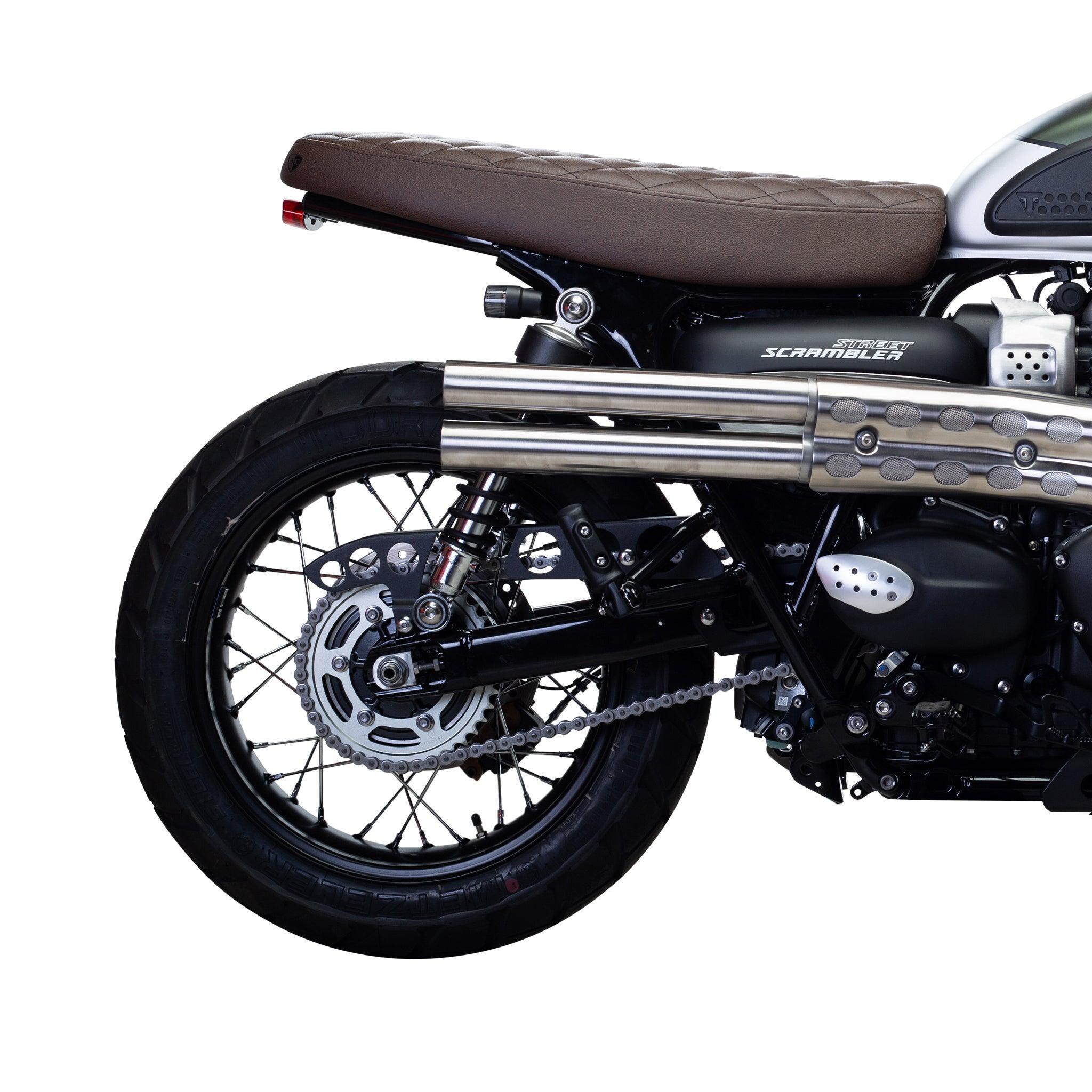 Slammer Tuck N Roll Gel Seat for Triumph Motorcycles - British Customs