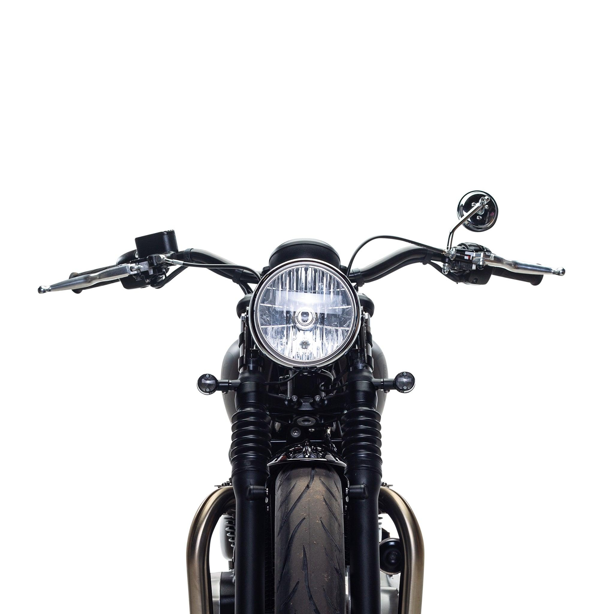 Stainless Steel Tracker Handlebar - British Customs