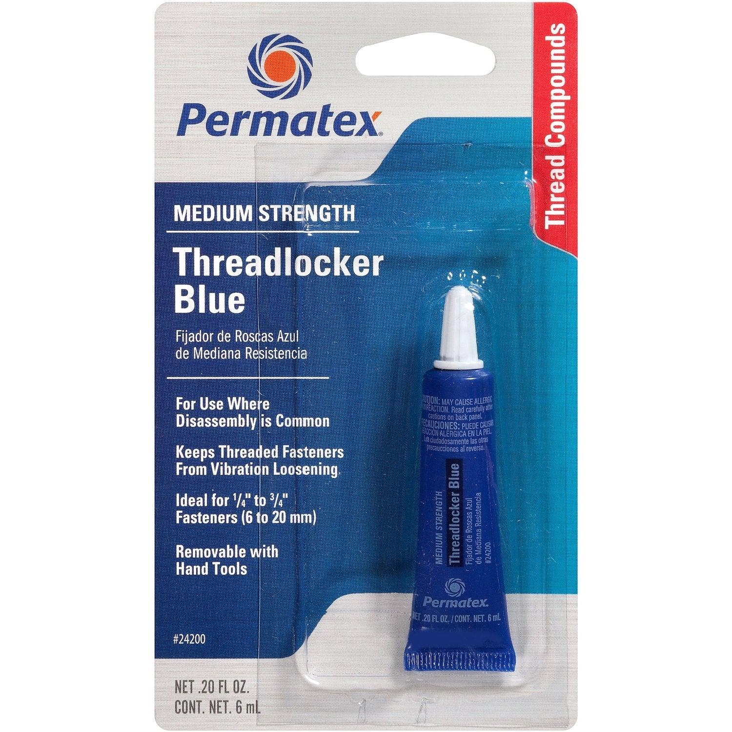 Permatex Threadlocker Blue Default Title