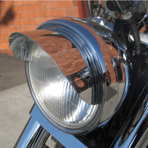 Universal 7 Inch Headlight Visor for Triumph Motorcycles (2001-2016) Default Title