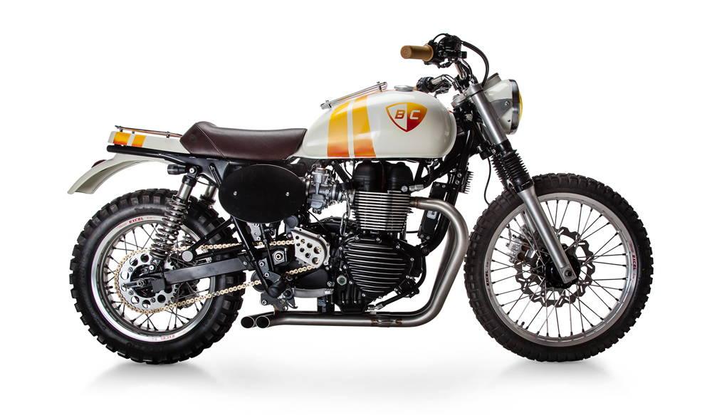 Bonneville EFI Custom: Chippa Wilson's Beach Sled Version 1 - British Customs