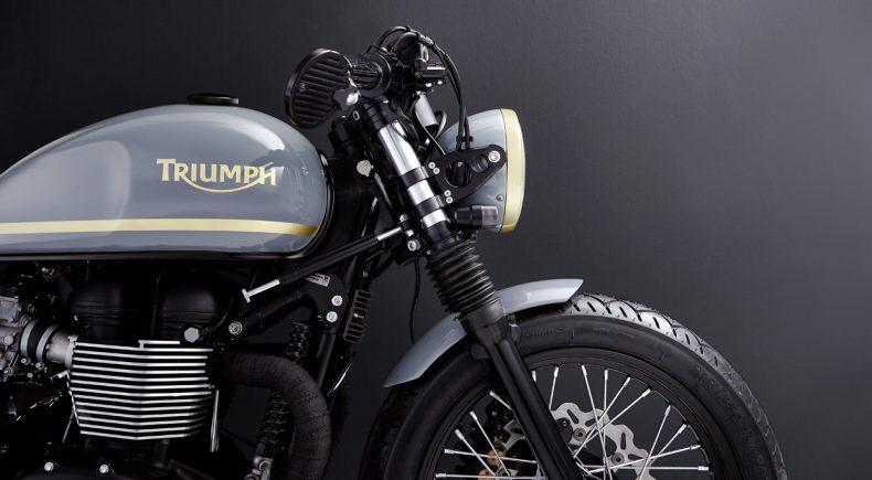 Bunker Custom Cycle Cafe Racer With British Customs Upgrades