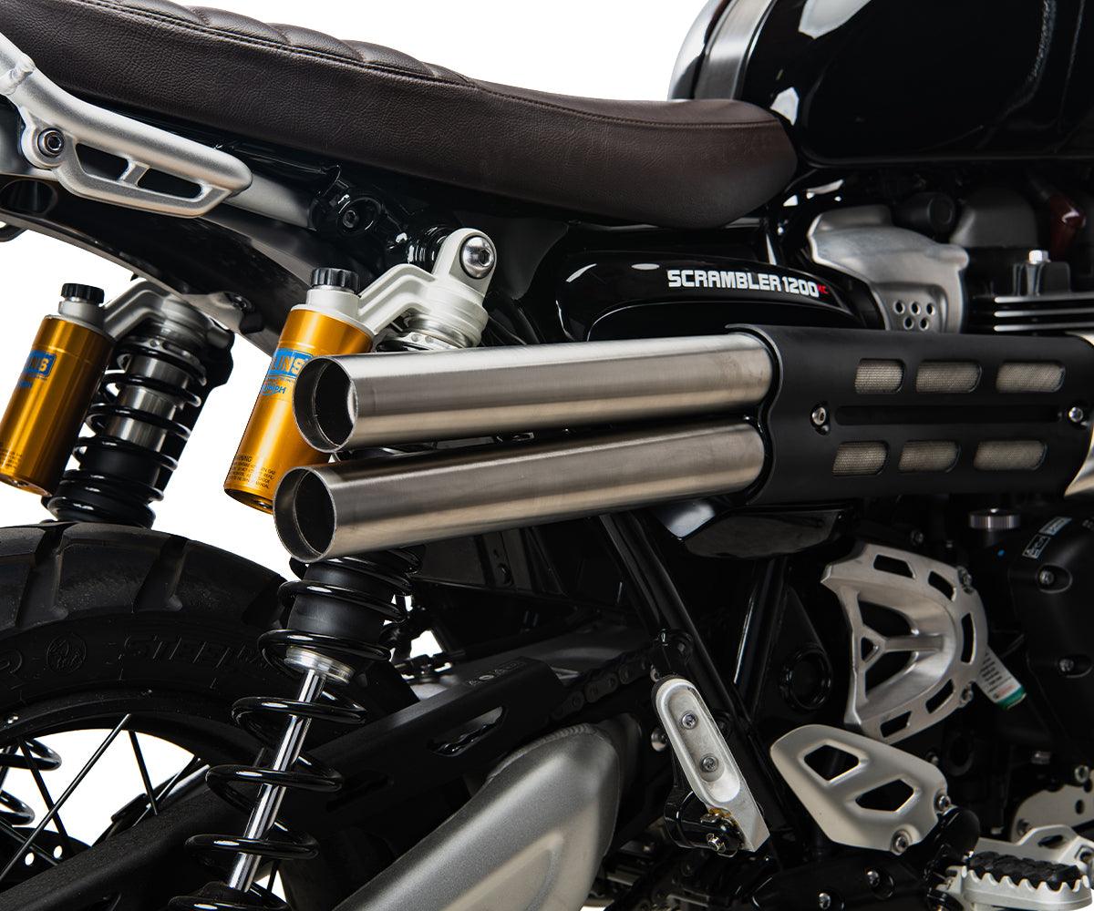 How to Install Scrambler 1200 Shotgun Exhaust - British Customs