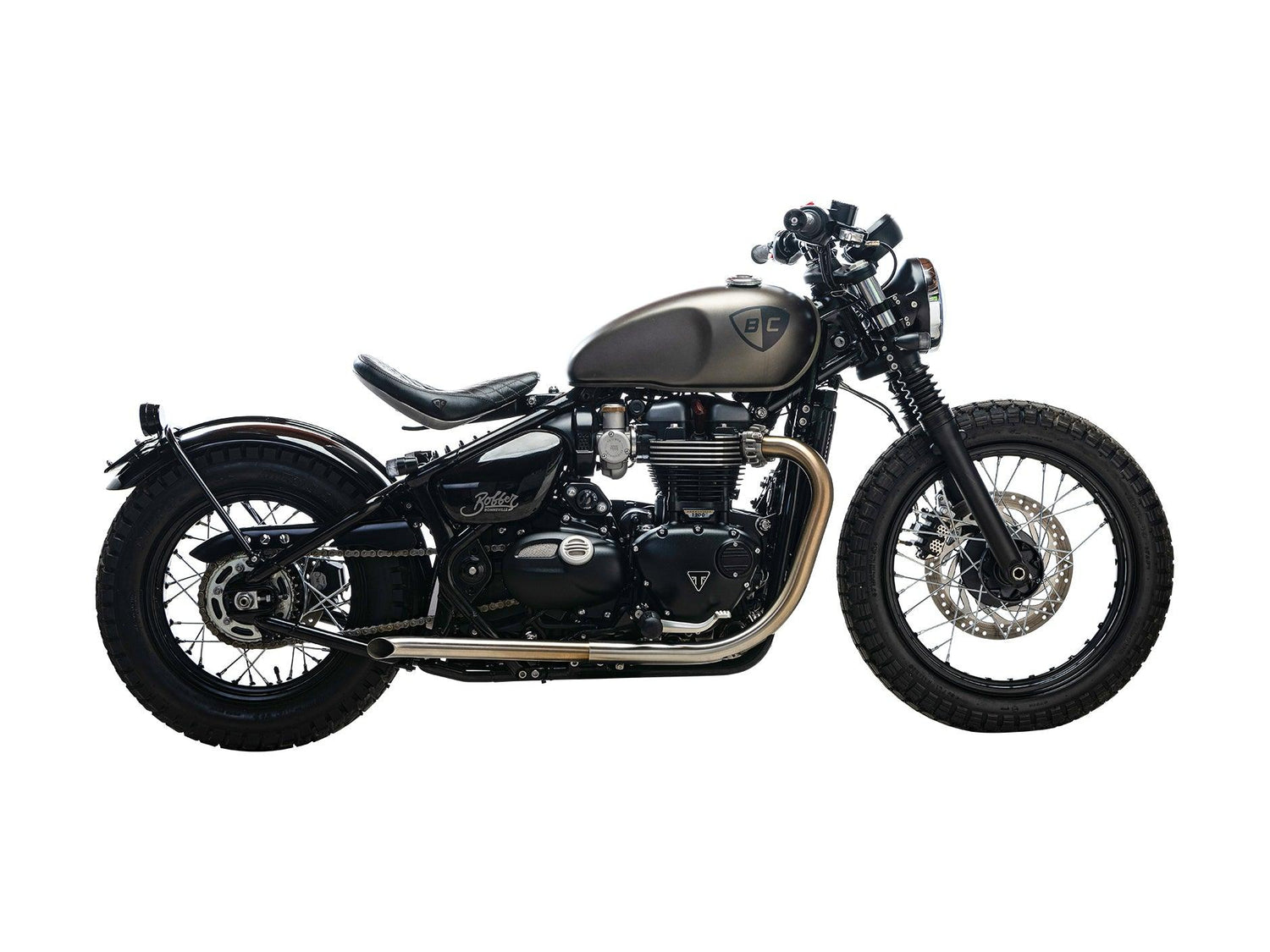 Postwar Bonneville Bobber - British Customs