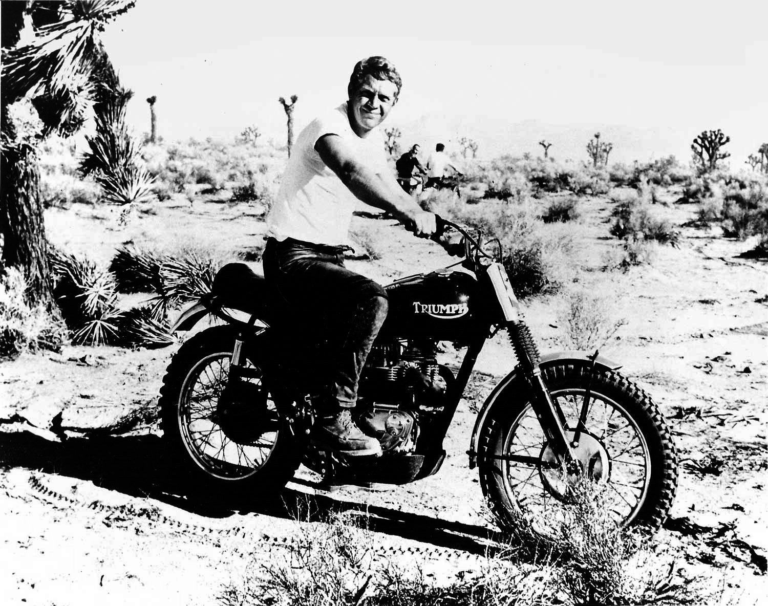 The Father of the Motorcycle Lifestyle: Steve McQueen - British Customs