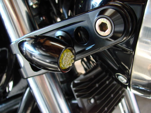 Joker Machine Series 900 Triumph Headlight Bracket | Black