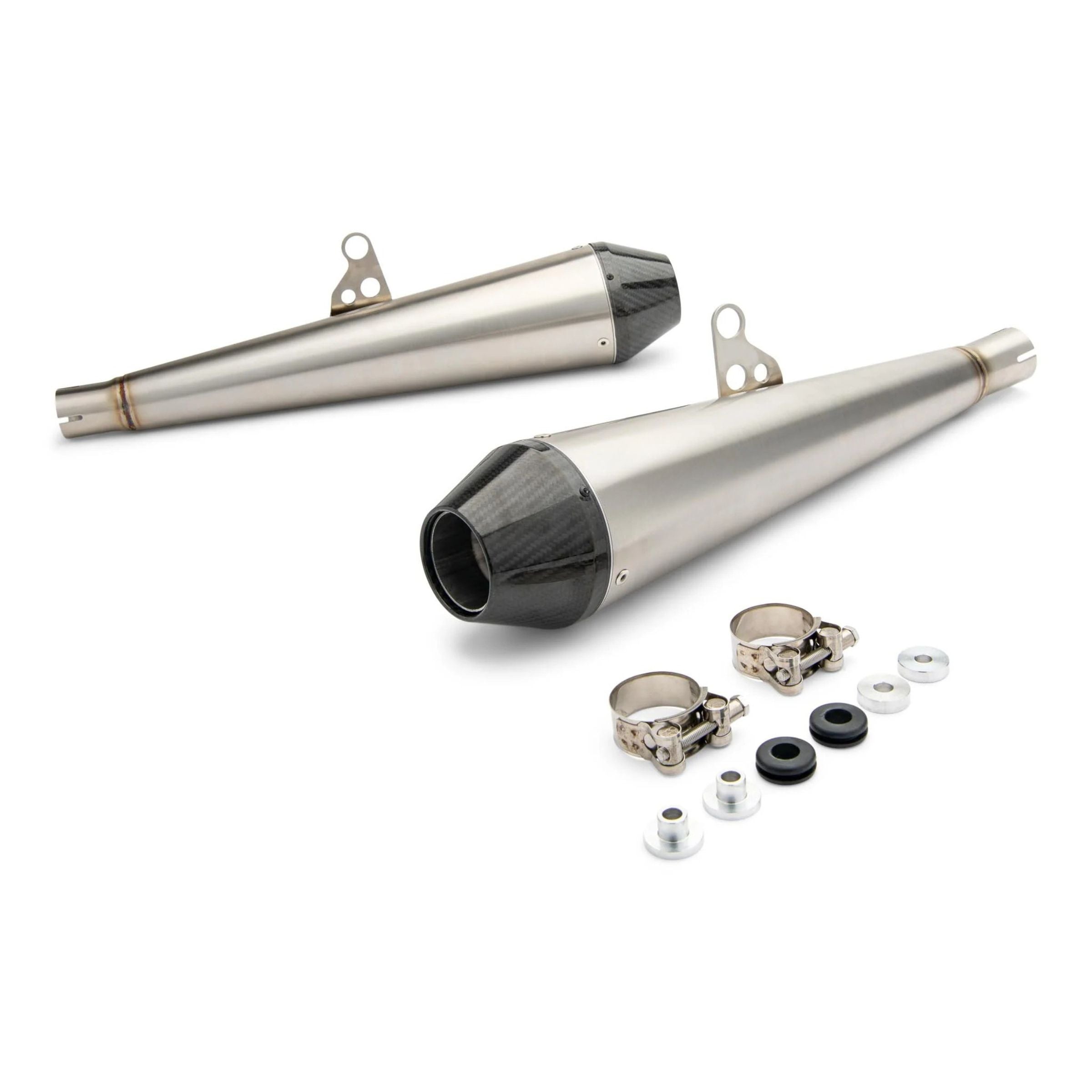 Predator Carbon Slip-On Exhaust for Triumph Thruxton 900 (2004–2016)