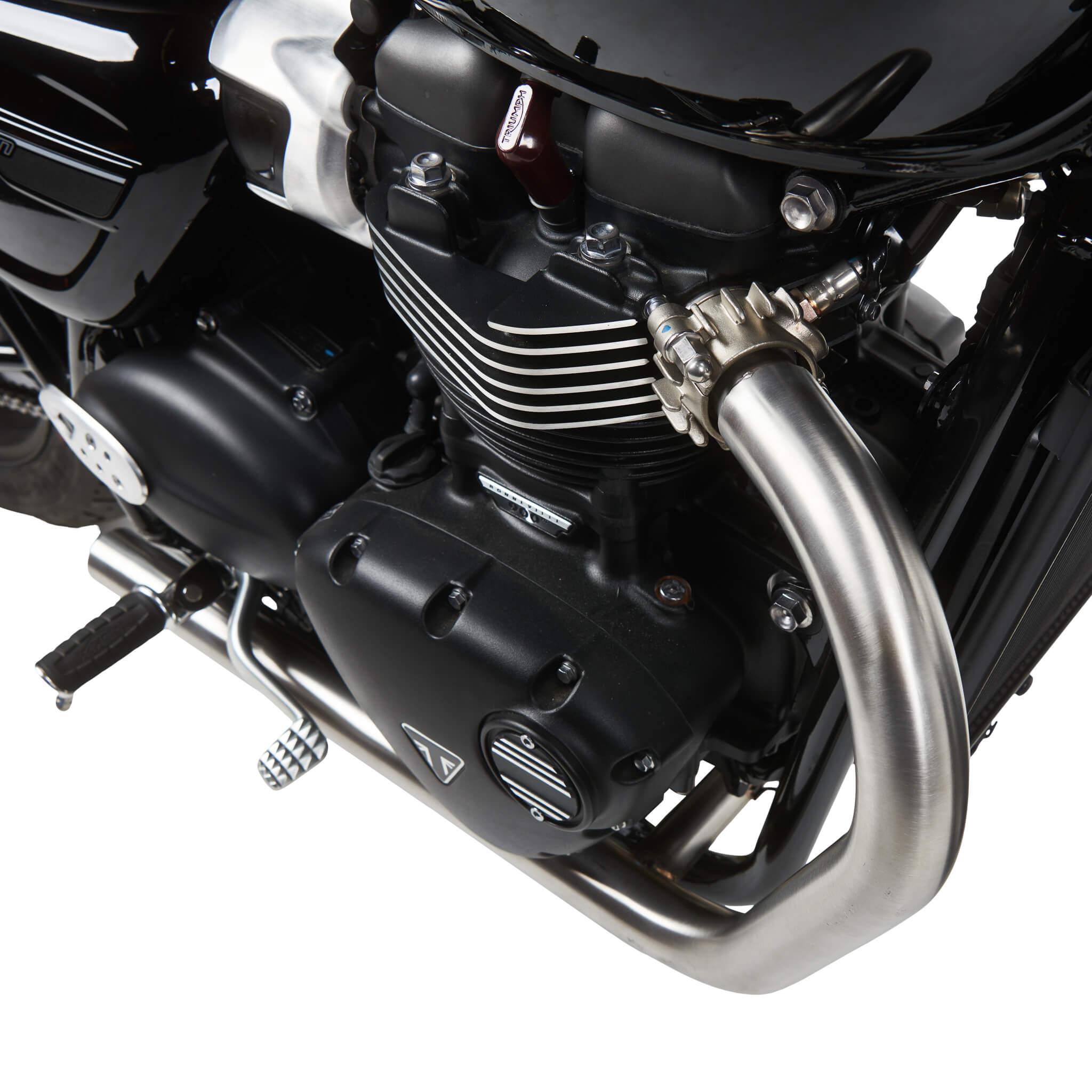 2-2 Drag Pipe Exhaust | Triumph Bonneville / Street / Speed Twin 900