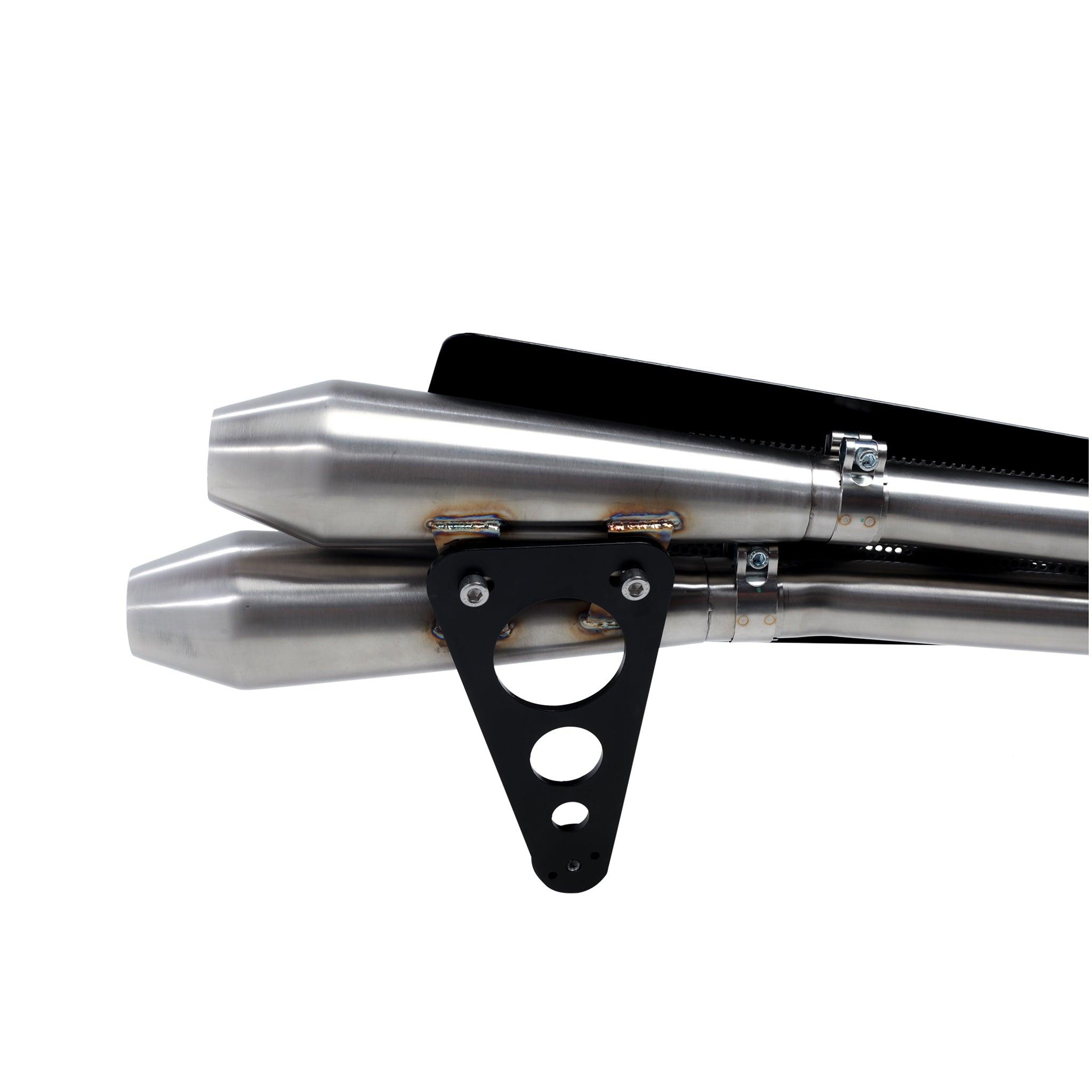 High-Quality 2-2 High Pipe Exhaust for Triumph Bonneville