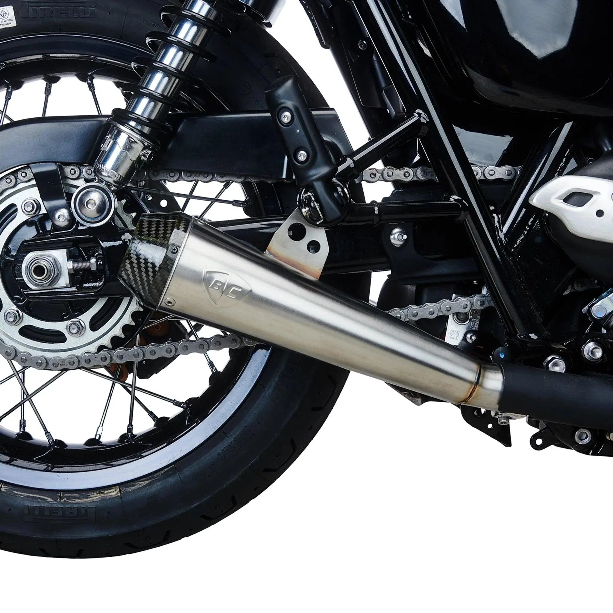 predator carbon slip on exhaust