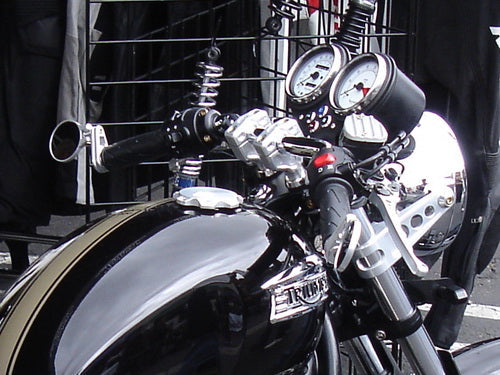 Joker Machine Series 900 Dual Handlebar Clamps For Triumph Motorcycles | Chrome