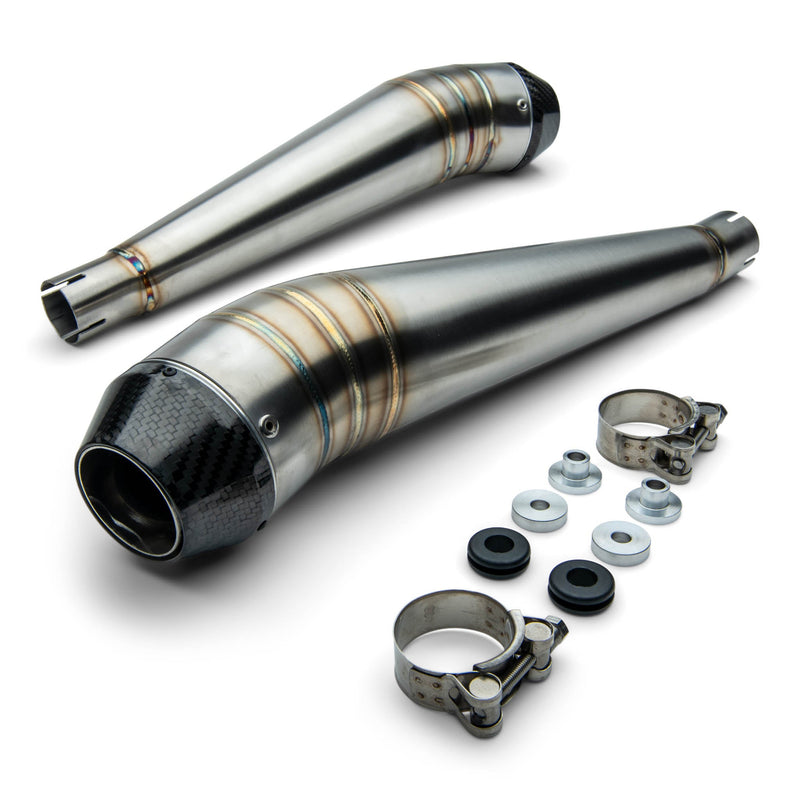 GP Carbon Slip On Exhaust for Triumph Street Cup & Street Twin